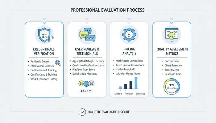 Online therapy evaluation methodology