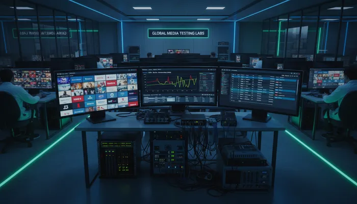 Live TV streaming service testing methodology