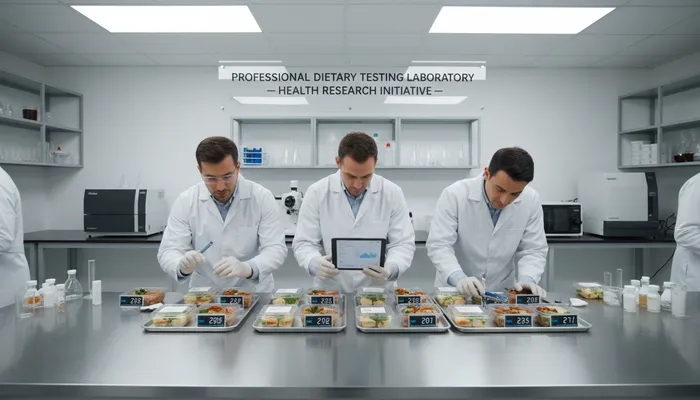 Weight loss meal delivery service evaluation and testing process