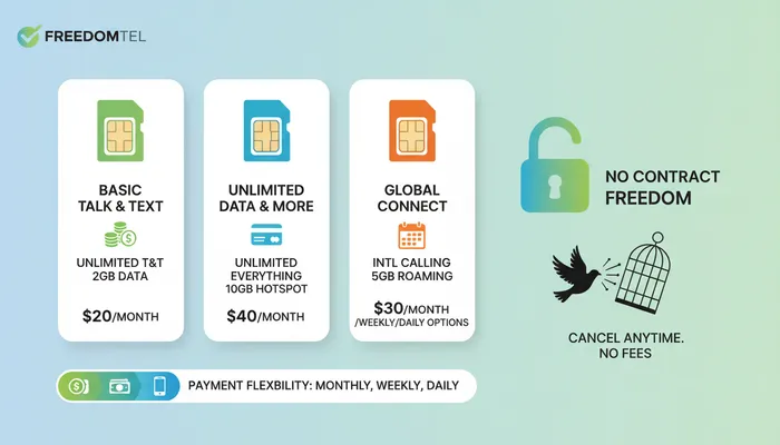 How prepaid phone plans work