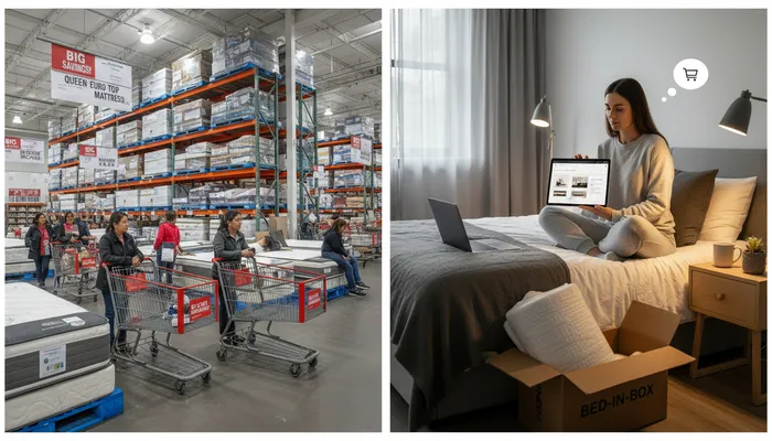 Comparing Costco mattress shopping with online alternatives