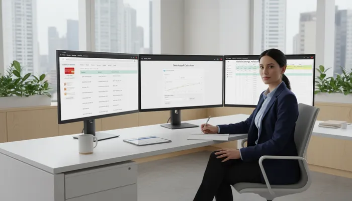 Expert team analyzing balance transfer credit cards