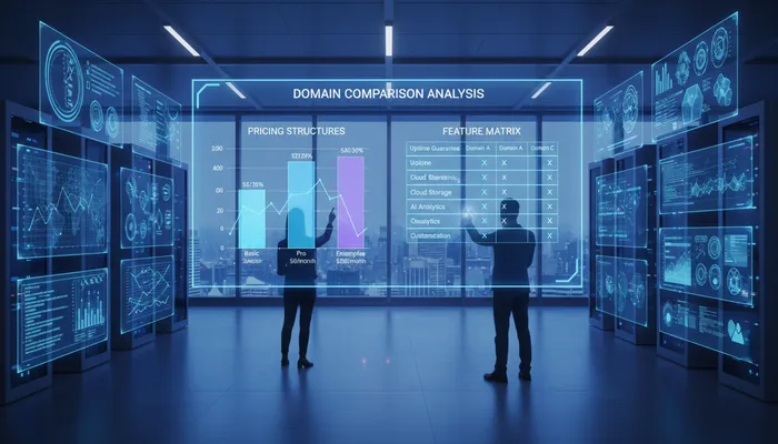 Expert team evaluating domain registrars