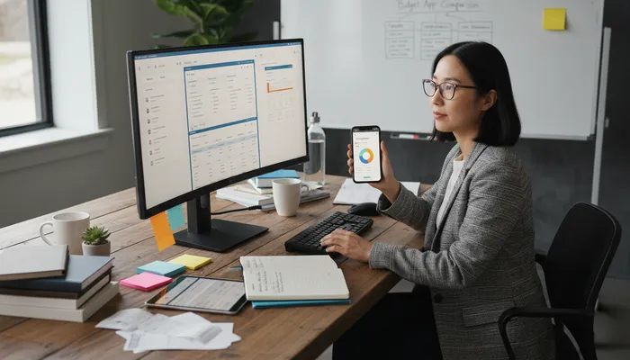 Expert team testing budgeting apps