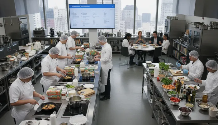 Meal kit service testing and evaluation process