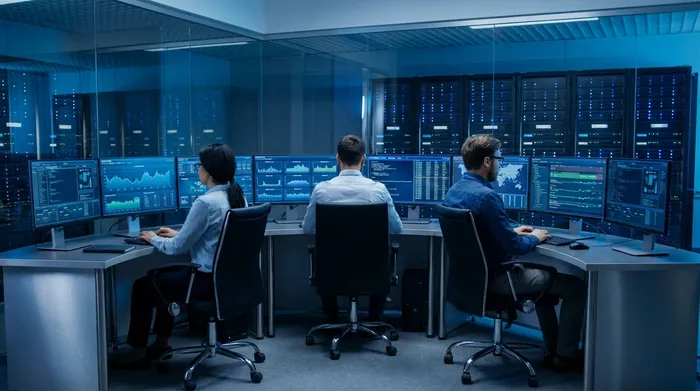 Expert team evaluating web hosting performance