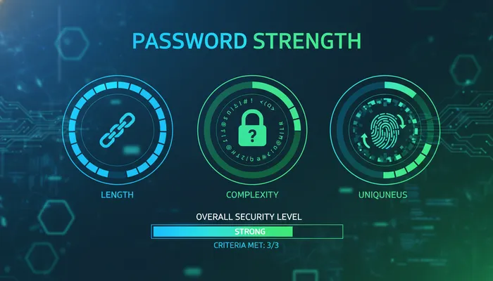 Strong password requirements