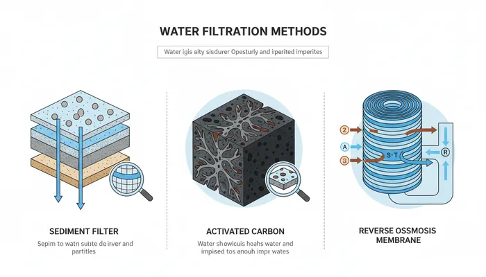 Water filtration technology comparison